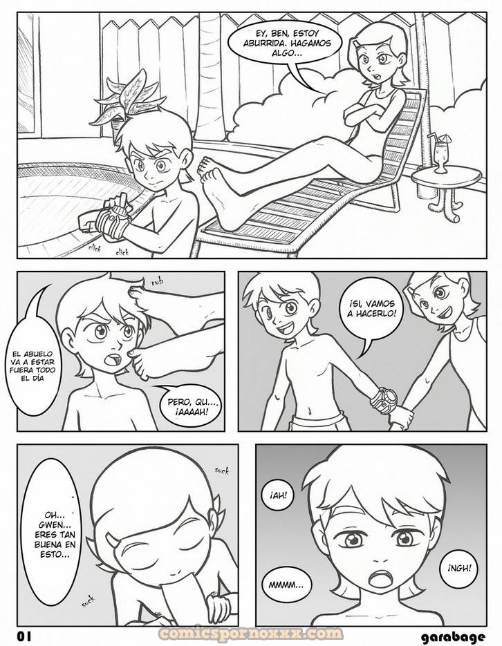 El Verano de Ben 10 - 2 - Comics Porno - Hentai Manga - Cartoon XXX