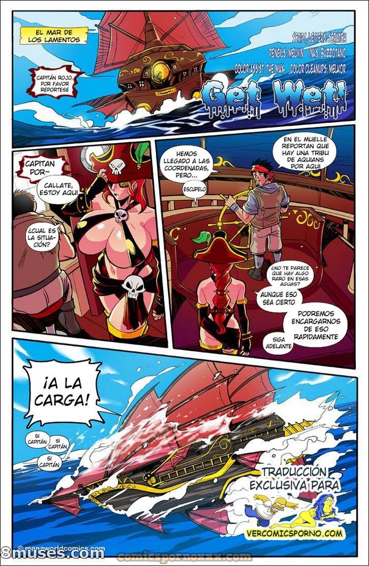 Get Wet (El Mar de los Lamentos) - 1 - Comics Porno - Hentai Manga - Cartoon XXX