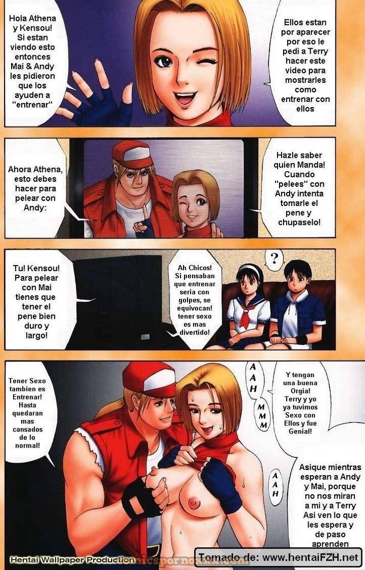 Yuri & Friends #3 (The King of Fighters Parody) - 2 - Comics Porno - Hentai Manga - Cartoon XXX