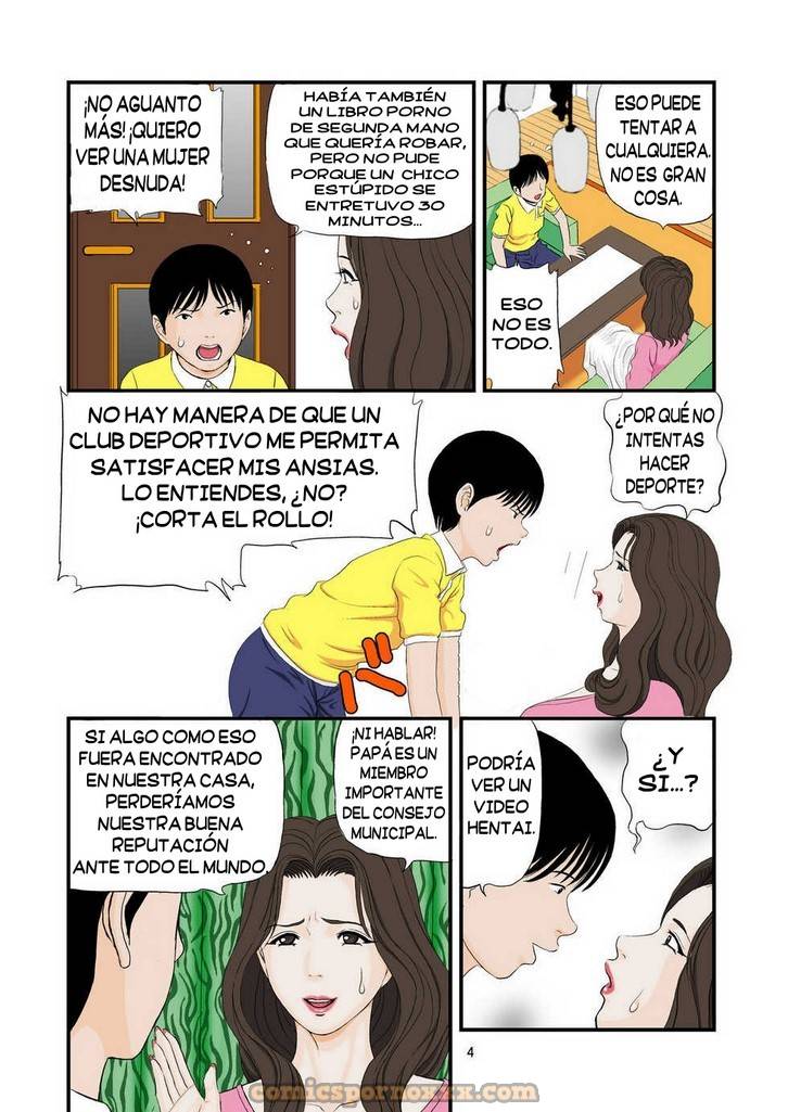 Madre Extasiada por la Propuesta Indecente de su Hijo - 4 - Comics Porno - Hentai Manga - Cartoon XXX