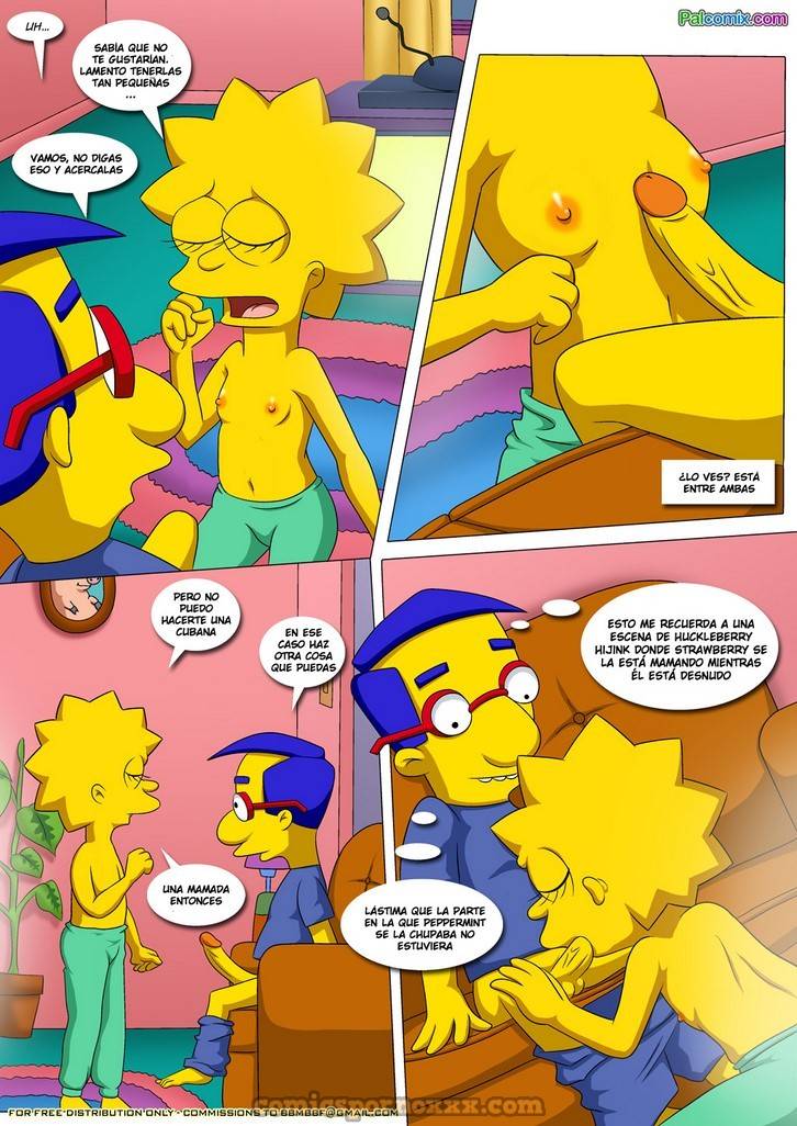 Llegando a un Acuerdo (Sexo entre Lisa Simpson y Milhouse) - 10 - Comics Porno - Hentai Manga - Cartoon XXX