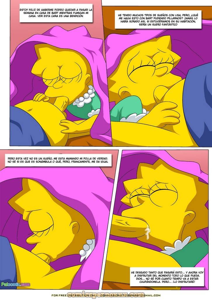 Llegando a un Acuerdo (Sexo entre Lisa Simpson y Milhouse) - 4 - Comics Porno - Hentai Manga - Cartoon XXX