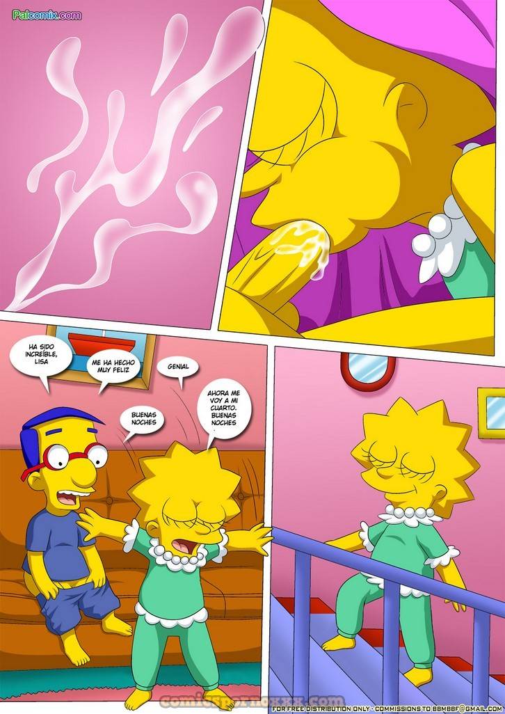 Llegando a un Acuerdo (Sexo entre Lisa Simpson y Milhouse) - 5 - Comics Porno - Hentai Manga - Cartoon XXX