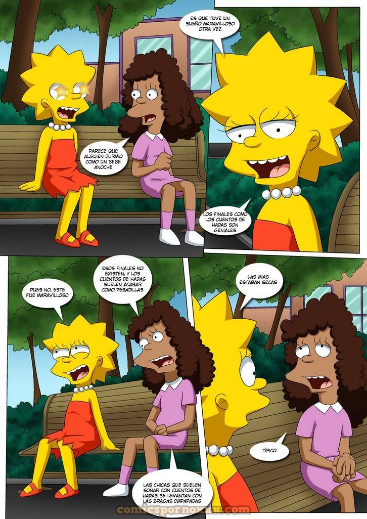 Llegando a un Acuerdo (Sexo entre Lisa Simpson y Milhouse) - 7 - Comics Porno - Hentai Manga - Cartoon XXX