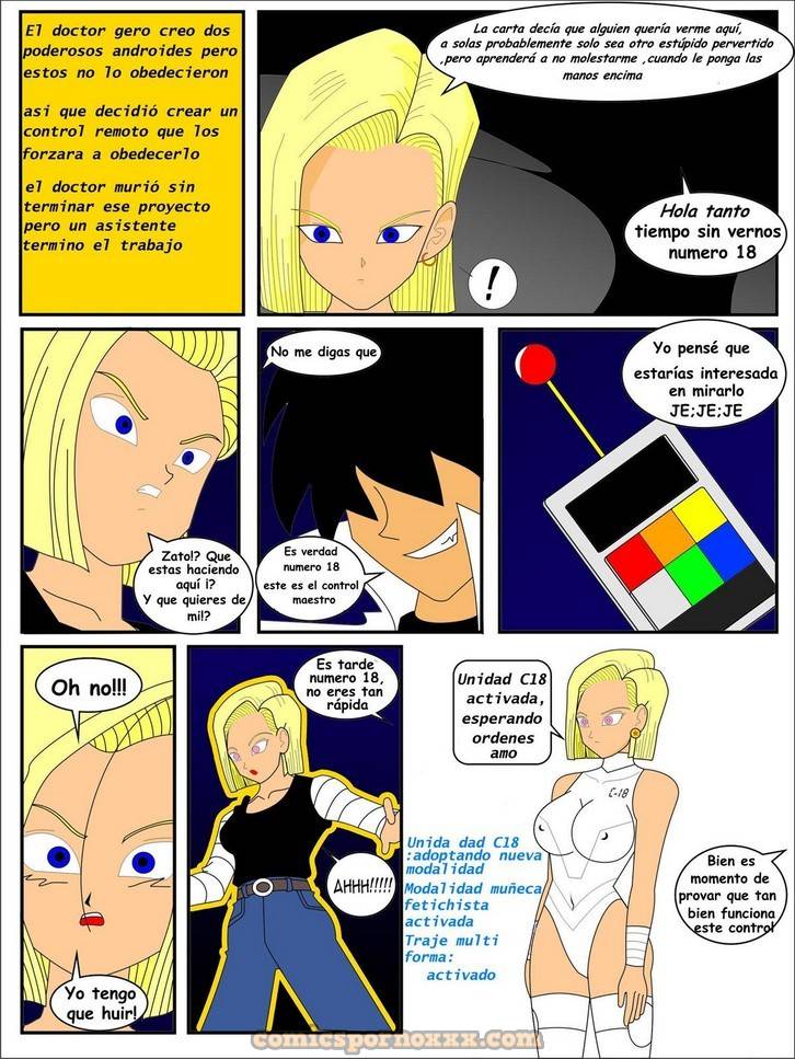 Androide Nº 18 en Muñeca Fetichista Multifunción - 2 - Comics Porno - Hentai Manga - Cartoon XXX