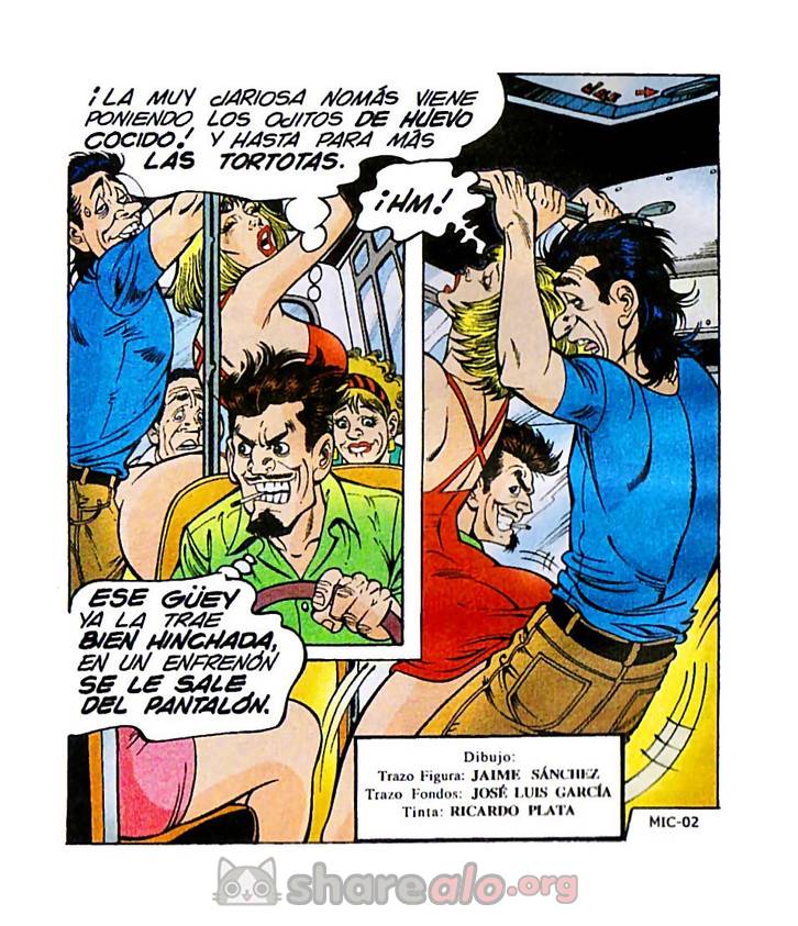 Microbuseros #1 - 4 - Comics Porno - Hentai Manga - Cartoon XXX