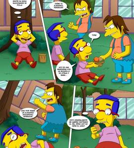 Comics XXX - Llegando a un Acuerdo (Sexo entre Lisa Simpson y Milhouse) - 6
