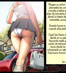 Hentai - Lessons from the Neighbor #3 (Rubia Tiene Sexo Anal con Negro) - 5